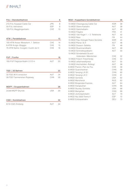 Doppelmayr/Garaventa Jahrbuch 2020