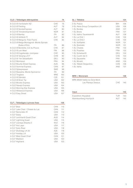 Doppelmayr/Garaventa Brochure Annuelle 2020