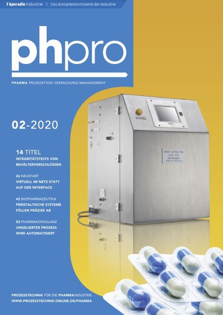 phpro – Prozesstechnik für die Pharmaindustrie 02.2020