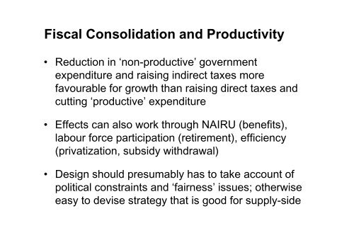 Slides of Nick Crafts' RES Policy Lecture