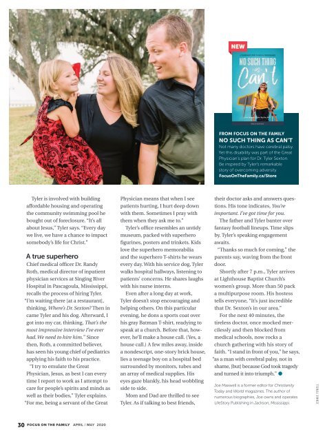 Focus on the Family Magazine - April/May 2020 