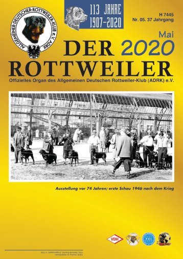 Der Rottweiler - Ausgabe Mai 2020