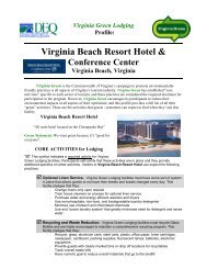 Virginia Green Lodging Profile: Virginia Beach Resort Hotel ...