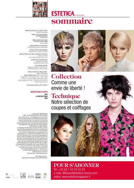 Estetica Magazine FRANCE (1/2020 COLLECTION)