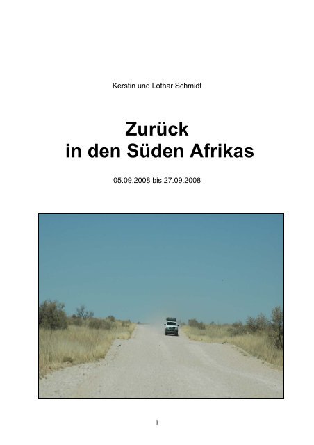 Zurück in den Süden Afrikas - Auslandserfahrungen.de