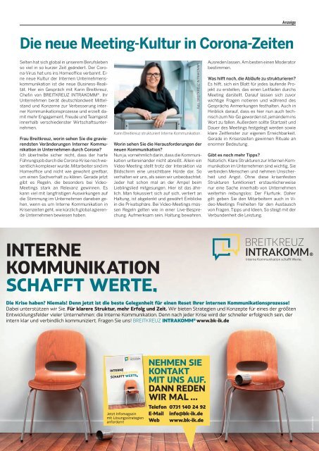 2020/19 unternehmen [!] Magazin Ausgabe72 Mai 2020