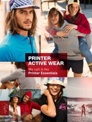 PRINTER ACTIVE WEAR ESSENTIALS 2020