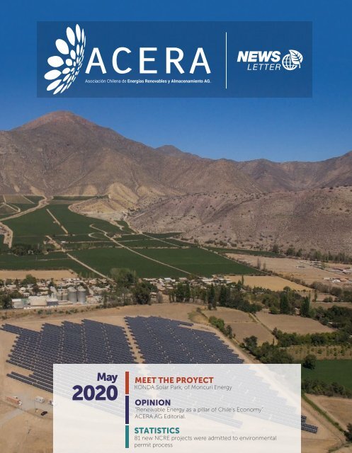 Newsletter ACERA - Abril 2020