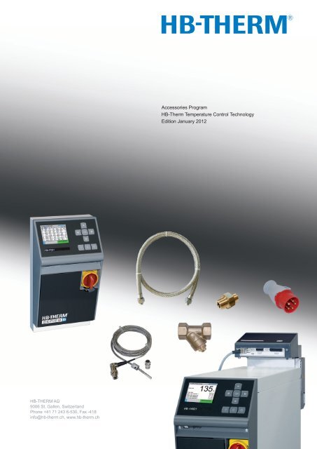 Accessories Program HB-Therm Temperature Control ... - AJ Solutions