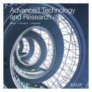 Advanced Technology and Research - Arup