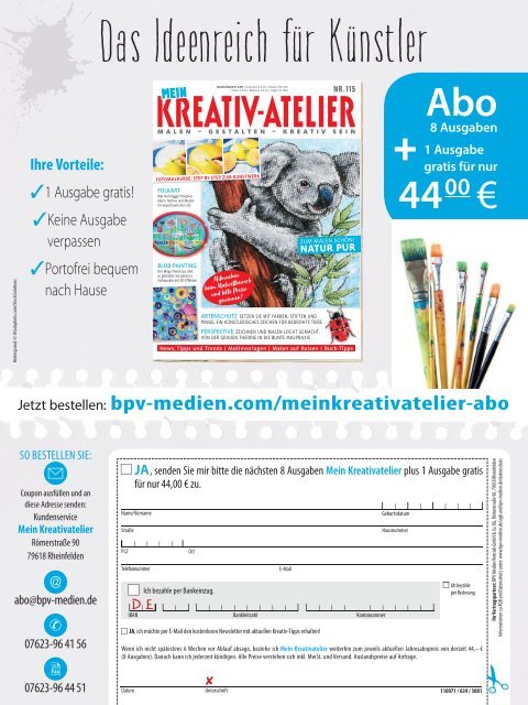 Mein Kreativ-Atelier Nr. 115