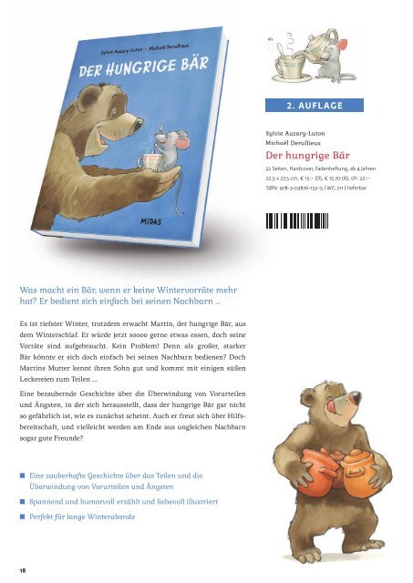 Vorschau Midas Kinderbuch Herbst 2020