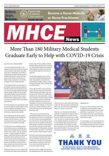 MHCE May 2020