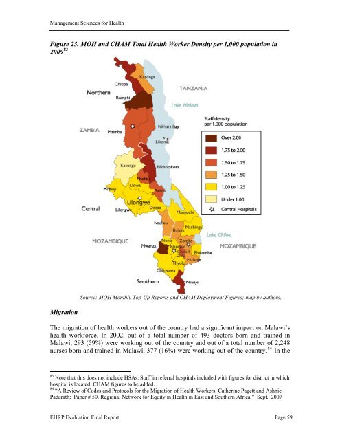 Evaluation of Malawi's Emergency Human Resources Programme