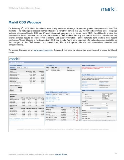 The CDS Big Bang Research Report - Markit.com