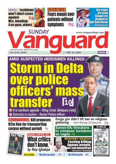 10052020 - Storm in Delta over police officers mass transfer