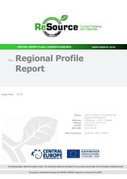 Title: Regional Profile Report - Central Europe