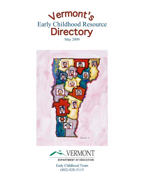 Early Childhood Resource - Vermont Department of Education ...