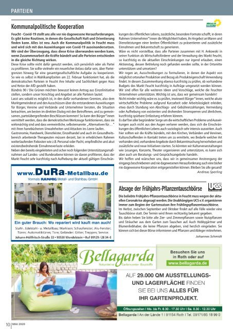 Reichswaldblatt Mai 2020