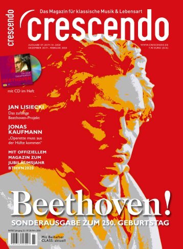 CRESCENDO 7/19&1/20 Sonderausgabe Beethoven