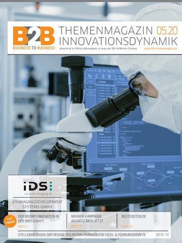 IDS IMAGING DEVELOPMENT SYSTEMS GMBH | B2B Themenmagazin 05.2020