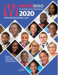 Who's Who in Barbados Business 2020-Digital Edition