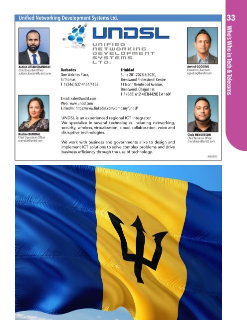 Who's Who in Barbados Business 2020-Digital Edition