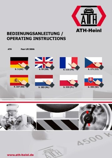 ATH-Heinl Bedienungsanleitung Four Lift 50HA