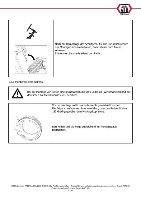 ATH-Heinl Bedienungsanleitung M72Z Plus