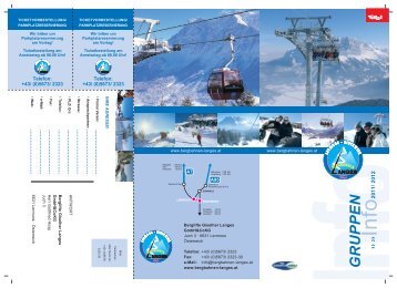 GRUPPEN - Bergbahnen Langes, Lermoos - Biberwier