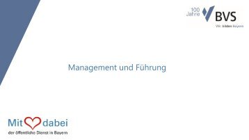 Management und Führung