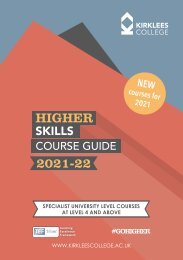 Higher Skills Guide 2021-22