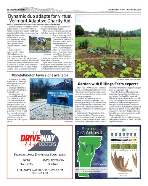 Mountain Times - Volume 49, Number 20 - May 13-19, 2020