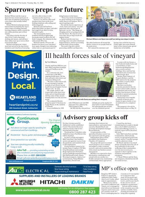 Ashburton Courier: May 14, 2020