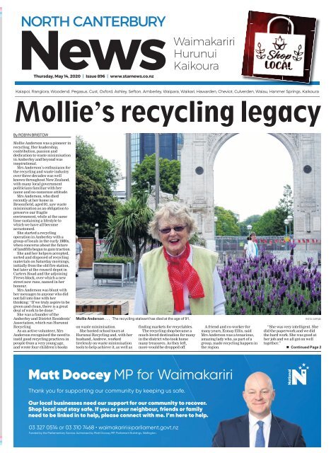 North Canterbury News: May 14, 2020