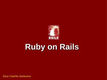 Ruby on Rails - COPLEC