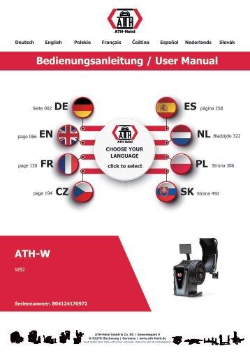 ATH-Heinl Bedienungsanleitung W82