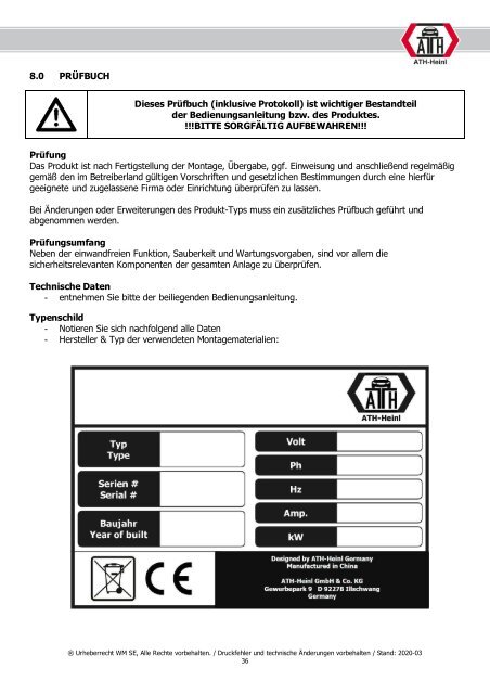 ATH-Heinl Bedienungsanleitung 7256