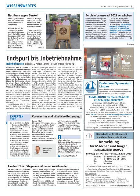 16.05.2020 Lindauer Bürgerzeitung