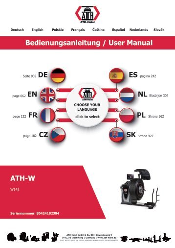 ATH-Heinl Bedienungsanleitung W142 