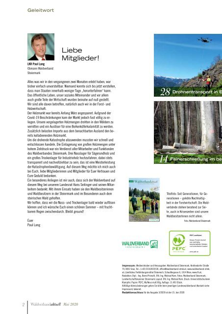 Waldverband Aktuell - Ausgabe 2020-02