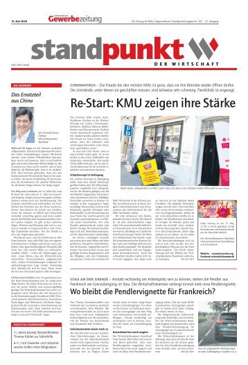 Standpunkt 502, 15. Mai 2020