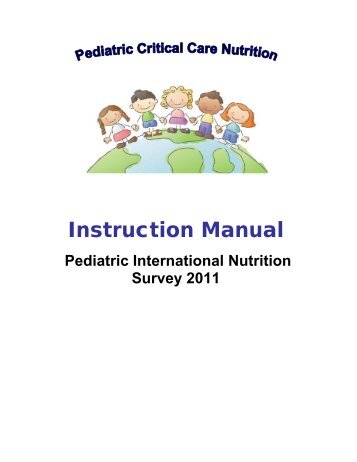 Download PINS 2011 instruction manual - Children's Hospital Boston