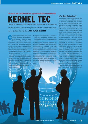 Kernel Tec: [PDF, 3916 kB] - Linux Magazine