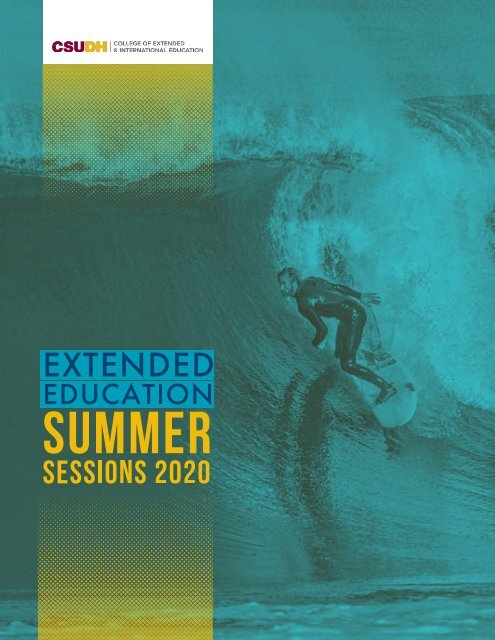 CSUDH Summer Sessions 2020 Bulletin