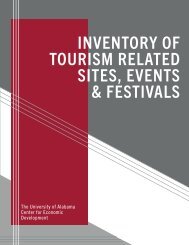 Inventory of Tourism Related Sites, Events & Festivals