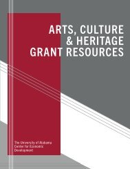 Arts, Culture, & Heritage Grant Resources