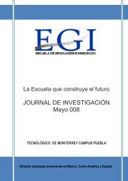 escuela de graduados e innovacion - Campus Puebla - Tecnológico ...