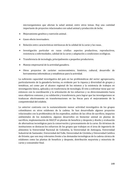 agenda prospectiva de investigación y desarrollo tecnológico