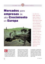 Mercados para empresas de alto Crecimiento en Europa - Bolsas y ...